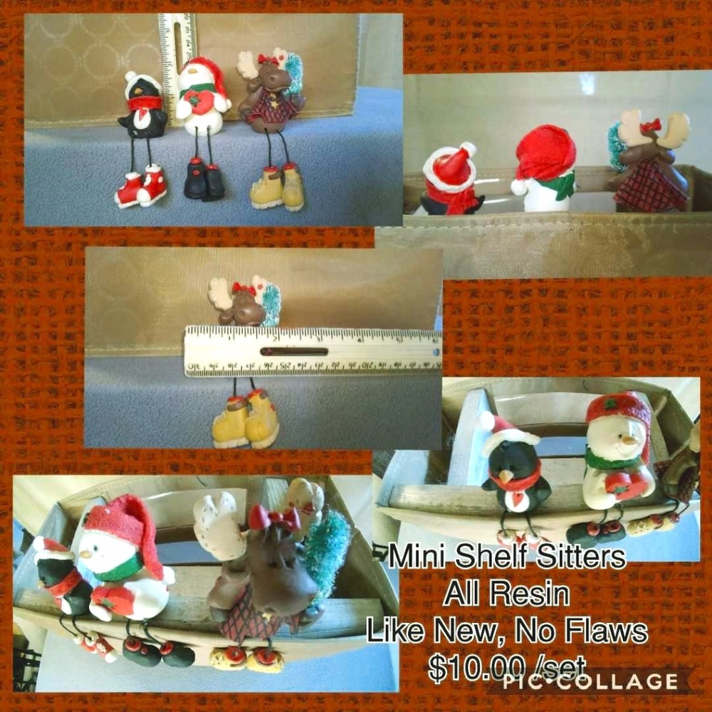 Adorable Shelf Sitters